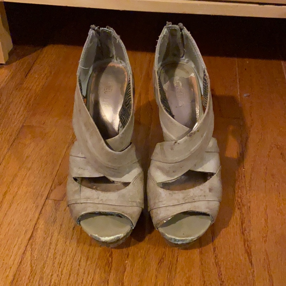 Tan Seychelles Wedges